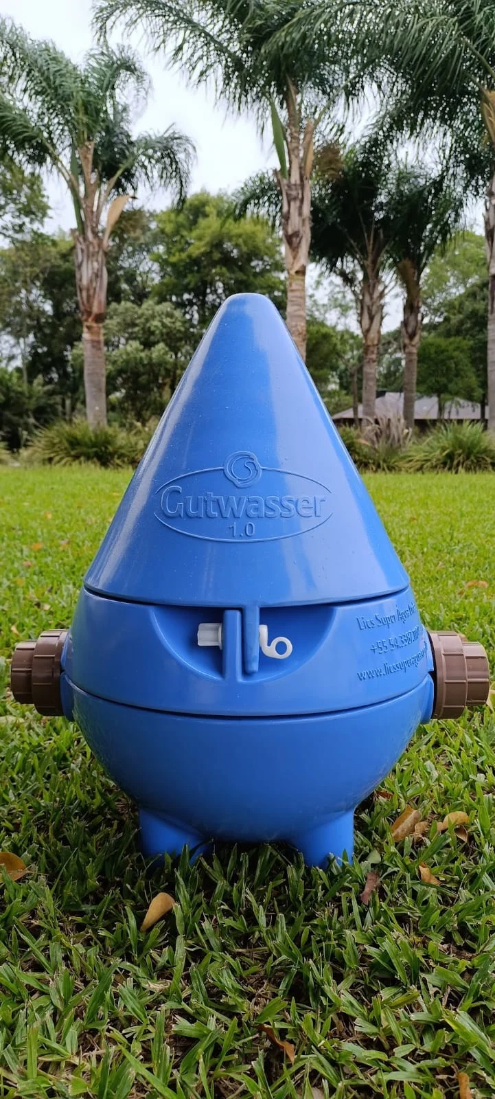 Dosador de cloro e flúor